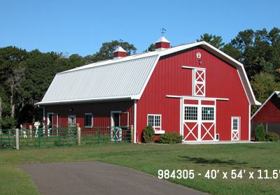 Gambrel Roof Barns